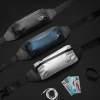 Nueva bolsa de cintura al aire libre bolsa de cintura de teléfono móvil marca de moda bolsa de pecho de hombre de gran capacidad multifuncional tela oxford bolsa de cintura deportiva running Item Picture